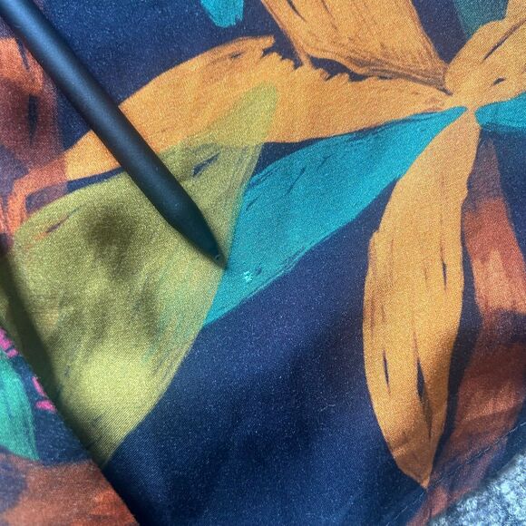 Vintage Farm Rio Button Down Tropical Short Sleeve Shirt, Size L - Picture 8 of 8